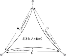 Carica l'immagine nel visualizzatore di Gallery, LOVE STORY Tenda da Vela Parasole Impermeabile(PES) Triangolare 3.6×3.6×3.6m Sabbia Protezione UV per Terrazza Campeggio Giardino Esterno
