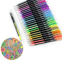 Carica l&#39;immagine nel visualizzatore di Gallery, Ciaoed Set di 48 Penne Gel Glitter Multicolore Colorate Roller per... - Ilgrandebazar