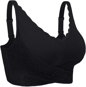 iClosam Reggiseno Senza Ferretto, Reggiseno Bra Donna Push up con Imbottito Rimovibili M-3XL