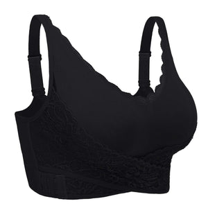 iClosam Reggiseno Senza Ferretto, Reggiseno Bra Donna Push up con Imbottito Rimovibili M-3XL