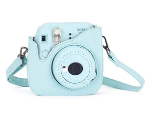 Leebotree Custodia Compatibile con Instax Mini 9, Protettiva in Blu Ghiaccio - Ilgrandebazar