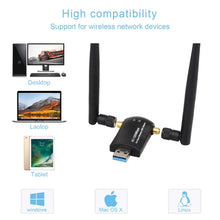 Carica l&#39;immagine nel visualizzatore di Gallery, Flybiz Chiavetta WiFi 1200Mpbs, Adattatore USB 3.0 WiFi, Dual Band... - Ilgrandebazar