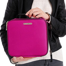 Carica l&#39;immagine nel visualizzatore di Gallery, SONGMICS Valigetta per Cosmetici Borsa Organizzatore Lavabile da Viaggio Rosa