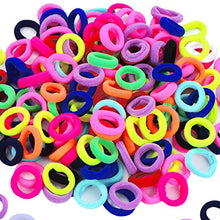 Carica l&#39;immagine nel visualizzatore di Gallery, 100 Pezzi Elastici per Capelli Legami Mini Fasce Piccoli... - Ilgrandebazar