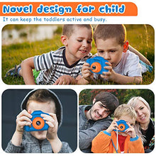 Carica l'immagine nel visualizzatore di Gallery, Regali per ragazze di 3-8 anni Joy-Fun Macchina Fotografica Blu Marino