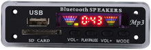 Carica l'immagine nel visualizzatore di Gallery, Exliy Scheda di decodifica Altoparlanti, Schermo a 4 Colori SDM01BT + U-DX Bluetooth 5.0 MP3 FM Ape Modulo Scheda di decodifica FLAC, Supporto MP3/WMA/WAV/FLAC/APE(Nero)