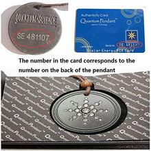 Carica l&#39;immagine nel visualizzatore di Gallery, Scalar Energy Balance Necklace EMF Protection Anti Radiation Shield Volcanic...