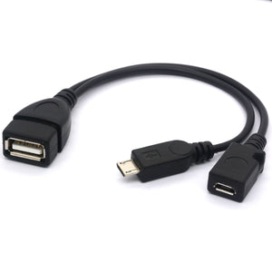 Micro USB Cavo Splitter OTG Enhancer Power 2.0 A Femmina a Micro... - Ilgrandebazar