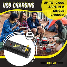 Carica l'immagine nel visualizzatore di Gallery, ZAP IT! - Racchetta Anti zanzare Ricaricabile - Uccide Mosche, zanzare ed Insetti - Ricarica USB e LED Ultra Brillante per Uso al Buio - 4000 Volt - Sicura al Tatto (Mini)
