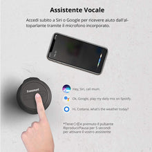 Carica l'immagine nel visualizzatore di Gallery, Tronsmart T6 Mini Cassa Bluetooth 15W, 24 Ore Riproduzione, Audio Stereo TWS 360°, IPX6 Impermeabile, Altoparlante Wireless Portatile 5.0, Supporto Scheda di Memoria USB 64G e Assistente Vocale