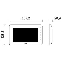 Carica l&#39;immagine nel visualizzatore di Gallery, Vimar K40912 Monitor Supplementare per Kit Videocitofonico con Bianco - Ilgrandebazar