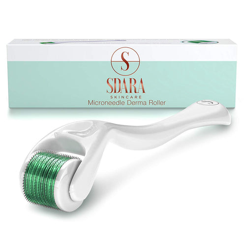 Derma Roller - Rullo per trattamento pelle del viso con microaghi - 540... - Ilgrandebazar