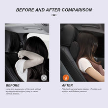 Carica l&#39;immagine nel visualizzatore di Gallery, EASY EAGLE Cuscino Poggiatesta Auto in Tessuto Scamosciato e Schiuma di Nero - Ilgrandebazar