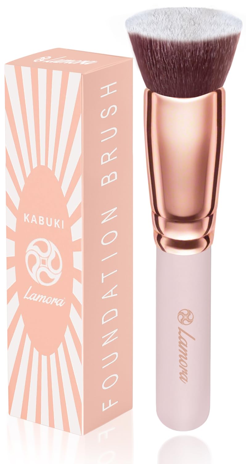 Pennelli Make Up Kabuki Fondotinta (Oro Rosa)
