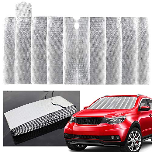 JTENG Parasole per Parabrezza, Auto Parabrezza 150*80cm