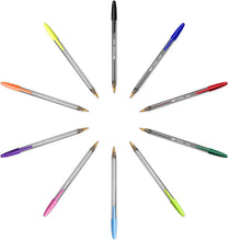 Carica l'immagine nel visualizzatore di Gallery, BIC Cristal 926381 penne multicolore, colori assortiti
