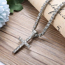 Carica l&#39;immagine nel visualizzatore di Gallery, Milacolato Iced out Pendente a Catena per Uomo Placcato in Platino 18K... - Ilgrandebazar