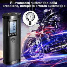 Carica l&#39;immagine nel visualizzatore di Gallery, Vastar Compressore Portatile, Aria con LCD Display, Banca di Nero - Ilgrandebazar