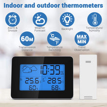 Carica l&#39;immagine nel visualizzatore di Gallery, GlobaLink Stazione Meteorologica Wireless,con Sensore termoigrometro digitale