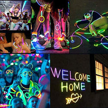Carica l&#39;immagine nel visualizzatore di Gallery, Vicloon Luminose per Party, 100 Pezzi Braccialetti Luminosi con Glow2