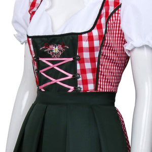 NUWIND Abito donna Baviera tedesca tradizionale Costume L, Nero Polvere - Ilgrandebazar