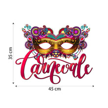 Carica l&#39;immagine nel visualizzatore di Gallery, kina CRC0001 Vetrofania Carnevale 100% Riutilizzabile Decorazioni per... - Ilgrandebazar