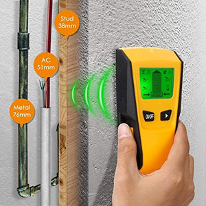 INTEY Rilevatore Metalli Cavi Elettrici 3 in 1 Multi-Scanner con 3 Modalità... - Ilgrandebazar
