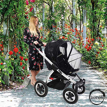 Carica l&#39;immagine nel visualizzatore di Gallery, [Novità Estate 2020] Zanzariera Passeggino Universale Con Apertura Centrale...