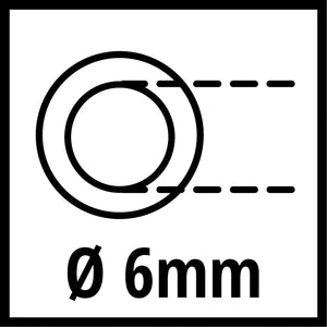 Einhell 4139420 Tubo Elicoidale, 8 M, Diametro Interno di 6 8 m, Arancione - Ilgrandebazar