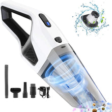 Carica l'immagine nel visualizzatore di Gallery, Duomishu Aspirabriciole 3 in 1, Aspirabriciole Senza Fili Potente Portatile 120W/7000PA Uso Polvere/Liquido Autonomia di 30min Ricaricabile 3 * 2200mAh Batteria Basso Rumore con Filtro per Casa/Auto