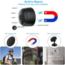 Carica l&#39;immagine nel visualizzatore di Gallery, Kebonds Mini Telecamera Spia Nascosta,Full HD 1080P Portatile Micro Spy Cam Sorveglianza con Visione Notturna,Sensore di Movimento y Batteria,Senza Fili Piccola Microcamere Spia per Esterno/Interno