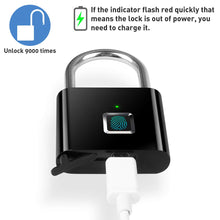 Carica l&#39;immagine nel visualizzatore di Gallery, Smart fingerprint lock Door lock,Lucchetto Per Impronte Senza Bluetooth - Ilgrandebazar