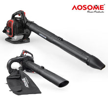 Carica l&#39;immagine nel visualizzatore di Gallery, AOSOME ASBV3405 Soffiatore Foglie Professionale, Aspiratore a Scoppio - Rosso - Ilgrandebazar