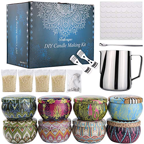 mreechan Kit per Creare Candele, Set Candele DIY, Completo con...