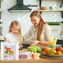 Carica l'immagine nel visualizzatore di Gallery, Edihome, Sacchetti Sottovuoto Alimenti, 20x300cm, 3 Rotoli, Buste, senza BPA, non riutilizzabili, Sous Vide, Sigillo del Cibo, Sacchi, Plastica (20x300cm)