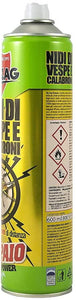 Zig Zag Insetticida per Nidi di Vespe e Calabroni, 600ml