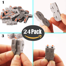 Carica l&#39;immagine nel visualizzatore di Gallery, WPERSUVV Compact Connettore, Morsettiera a Barra di Pressione Bilaterale,...