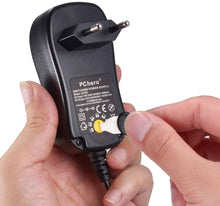 Carica l'immagine nel visualizzatore di Gallery, PChero 24W Alimentatore Universale con 8 Spine CC per 3V-12V Elettronica Domestica e Dispositivi USB - 2000mA Max