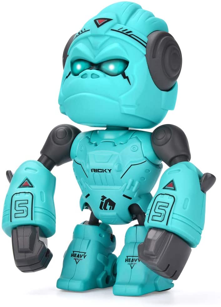 ALLCELE Giocattolo Gorilla in Lega Bambini, Giocattolo Robot Divertent –