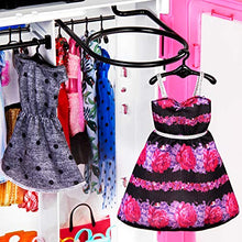 Carica l&#39;immagine nel visualizzatore di Gallery, Barbie- Armadio Fashionistas Rosa con Accessori, Bambola Inclusa, Giocattolo... - Ilgrandebazar