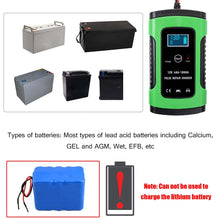 Carica l&#39;immagine nel visualizzatore di Gallery, Caricabatteria per auto e moto 12V 6A,mantenitore di carica batteria... - Ilgrandebazar