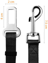 Carica l'immagine nel visualizzatore di Gallery, Omorc - Guinzaglio di sicurezza regolabile per cani, per auto, in nylon robusto, lunghezza di 49-71 cm