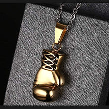 Carica l&#39;immagine nel visualizzatore di Gallery, Cupimatch punk rock in acciaio inox Pendente Ciondolo Collana Boxe Guanti a... - Ilgrandebazar