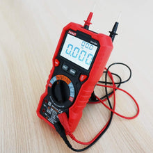 Carica l'immagine nel visualizzatore di Gallery, Taiss/6000 conteggi Multimetro Multifunzione a Portata Automatica NCV,AC,DC Rilevatore di Corrente Tester Elettronico a diodi,Tester Multimetro Senza Contatto con Retroilluminazione LCD Rosso TA118A
