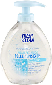 Fresh & Clean Detergente Mani -Viso Ipoallergenico Pelle Sensibile 300 ml