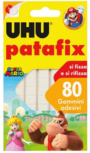 Carica l'immagine nel visualizzatore di Gallery, UHU Patafix 41710 - Gomma adesiva removibile, Bianco, confezione da 80 gommini