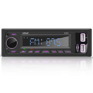 ieGeek Autoradio Bluetooth Vivavoce 60Wx4 Radio RDS Stereo autoradio, –