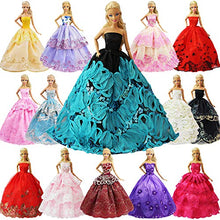 Carica l&#39;immagine nel visualizzatore di Gallery, ZITA ELEMENT 5 Pezzi Vestiti da Sera Matrimonio Abiti Festa per 11,5 Pollici...