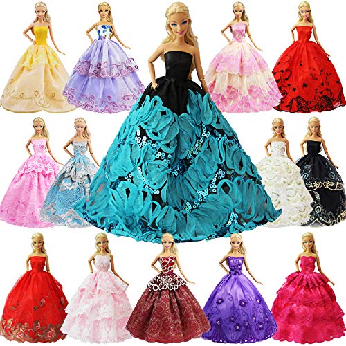 ZITA ELEMENT 5 Pezzi Vestiti da Sera Matrimonio Abiti Festa per 11,5 Pollici...