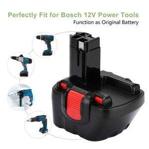 Joiry 12V 3.5Ah Ni-MH Batteria per Bosch BAT043 BAT045 BAT120 BAT139... - Ilgrandebazar